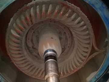 運行了10年的東元630KW電機(jī)保養(yǎng)