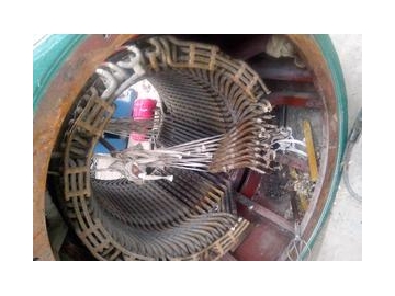 高壓電機維修一般流程