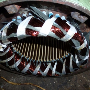 電機(jī)維修時如何處理集電環(huán)短路的故障