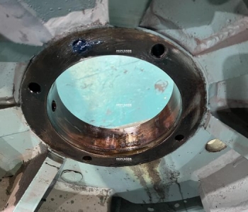 東元AECK 1300HP電機(jī)維修，更換軸、后端蓋、軸承