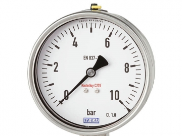 PG28波登管壓力，哈氏合金材質(zhì)