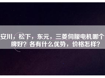 安川，松下，東元，三菱伺服電機哪個品牌好？各有什么優(yōu)勢，價格怎樣？