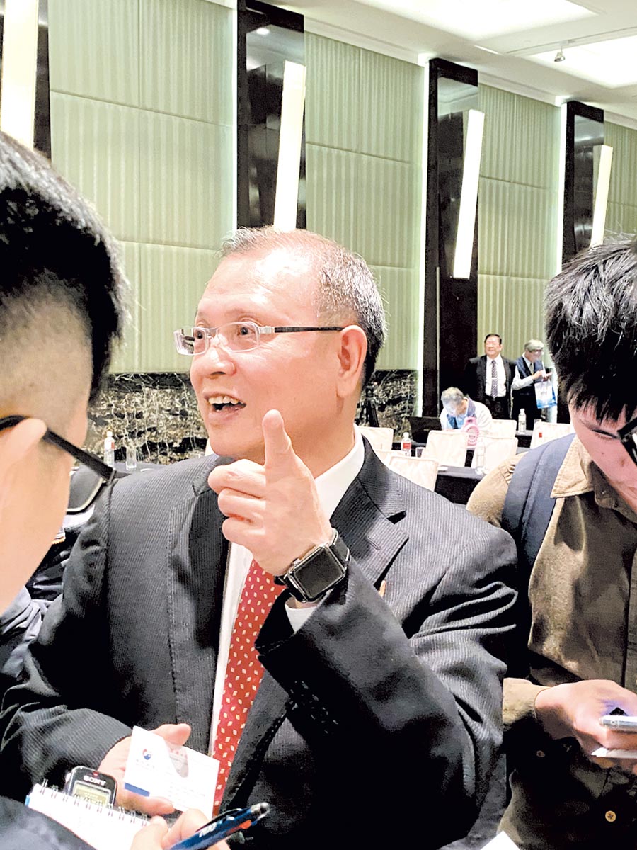 東捷資訊董事長(zhǎng)高尚偉。圖／王賜麟