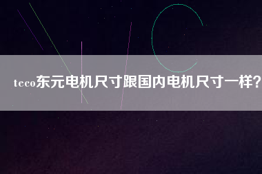teco東元電機尺寸跟國內(nèi)電機尺寸一樣？